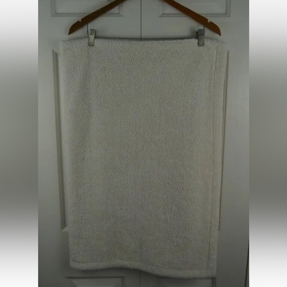 Babe Luxe Baby Blanket Pink Cream Sherpa Security Lovey Soft Plush - Picture 7 of 7